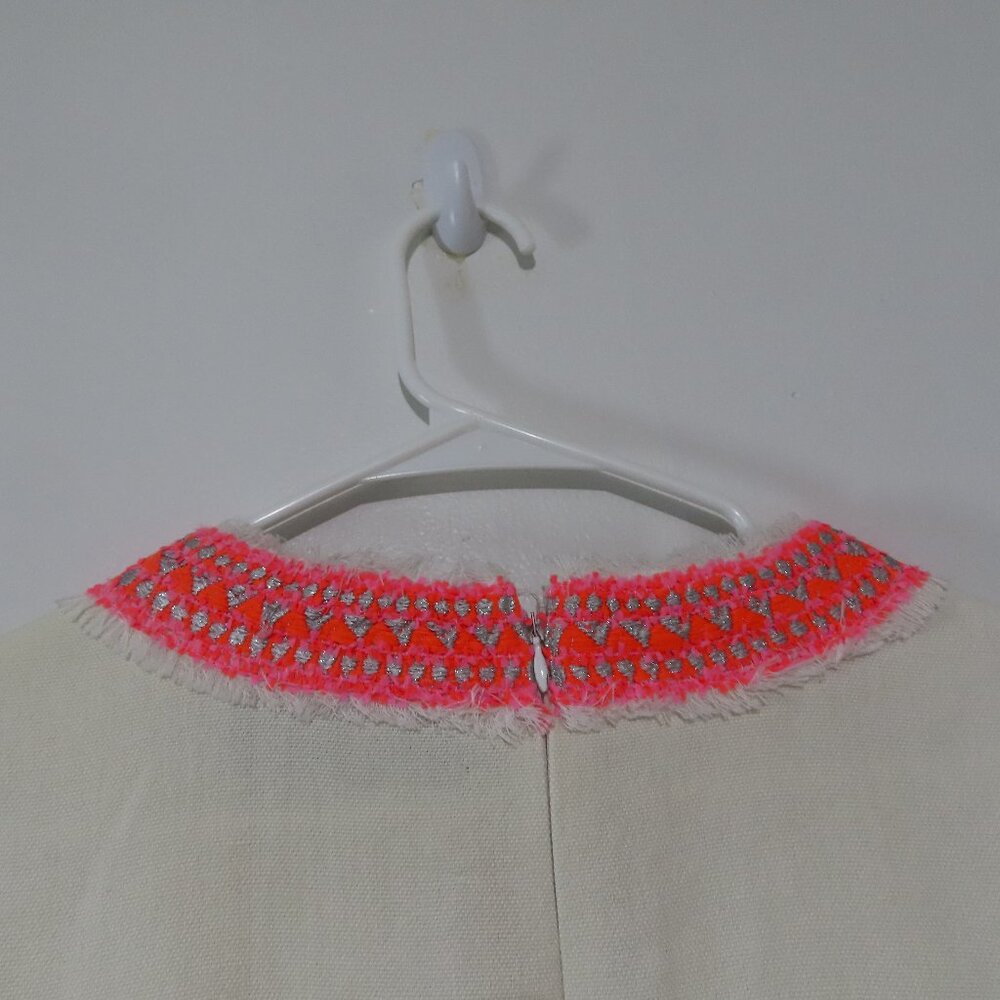 J.Crew Collection Linen Tunic Top Size 2 - Picture 8 of 9